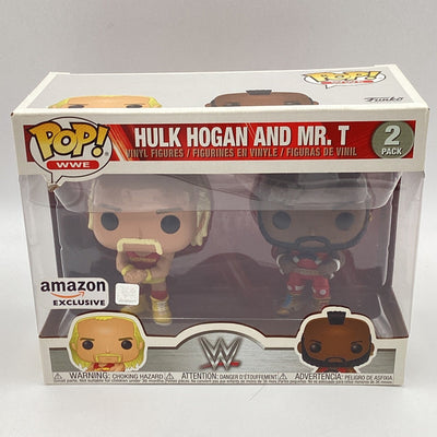 Funko Pop! WWE - Hulk Hogan And Mr. T (2 Pack) (Amazon Exclusive)