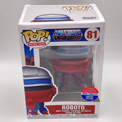 Funko Pop! Retro Toys - Masters Of The Universe - Roboto (2021 Virtual Funkon Exclusive)