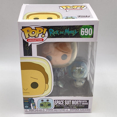 Funko Pop! Animation - Rick and Morty - Space Suit Morty With Snake