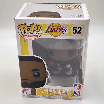 Funko Pop! Basketball - Los Angeles Lakers - LeBron James (White Jersey)