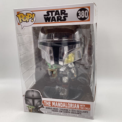 Funko Pop! Star Wars - 10" The Mandalorian With The Child