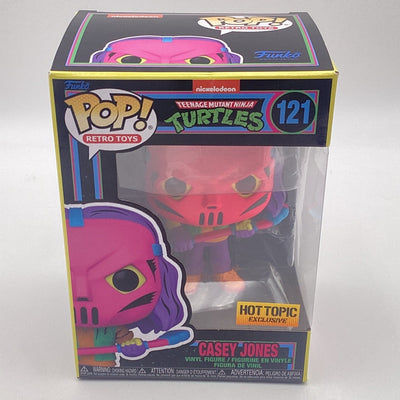 Funko Pop! Retro Toys - Teenage Mutant Ninja Turtles - Casey Jones (Black Light) (Hot Topic Exclusive)