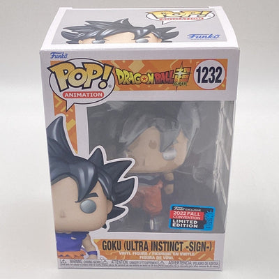 Funko Pop! Animation - Dragon Ball Super - Goku (Ultra Instinct -Sign-) (2022 Fall Convention Exclusive)