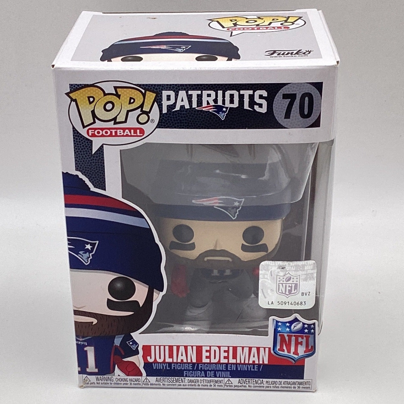 Funko Pop! NFL Wave 4 Julian Edelman New England Patriots 