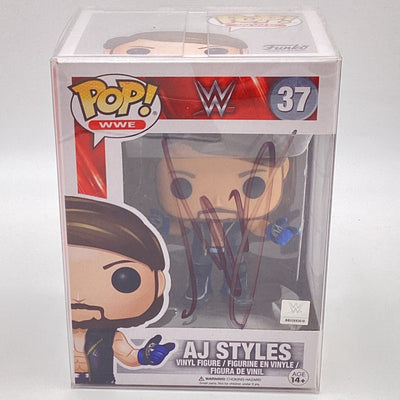 Funko Pop! WWE - AJ Styles (Autographed)