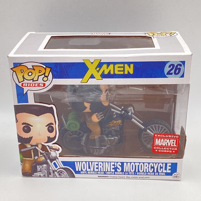 Funko Pop! Rides - X-Men - Wolverine's Motorcycle (Marvel Collector Corps Exclusive)