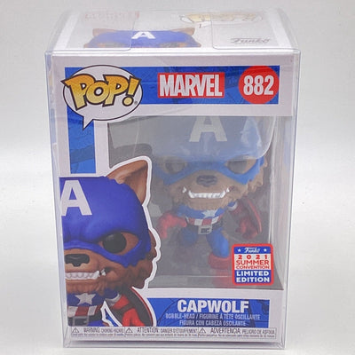 Funko Pop! Marvel - Capwolf (2021 Summer Convention Exclusive)