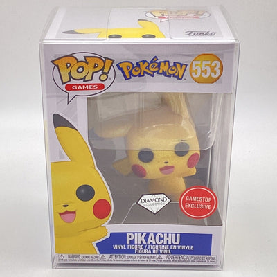 Funko Pop! Games - Pokemon - Pikachu (Diamond Collection) (GameStop Exclusive)