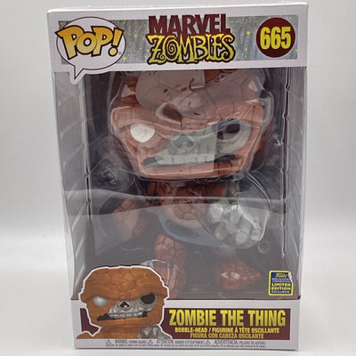 Funko Pop! Marvel Zombies - 10" Zombie The Thing (2020 Summer Convention Exclusive)