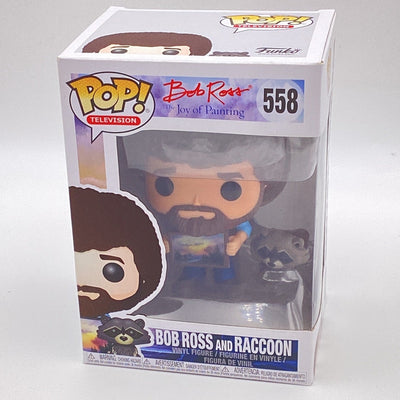 Funko Pop! TV - Bob Ross and Raccoon