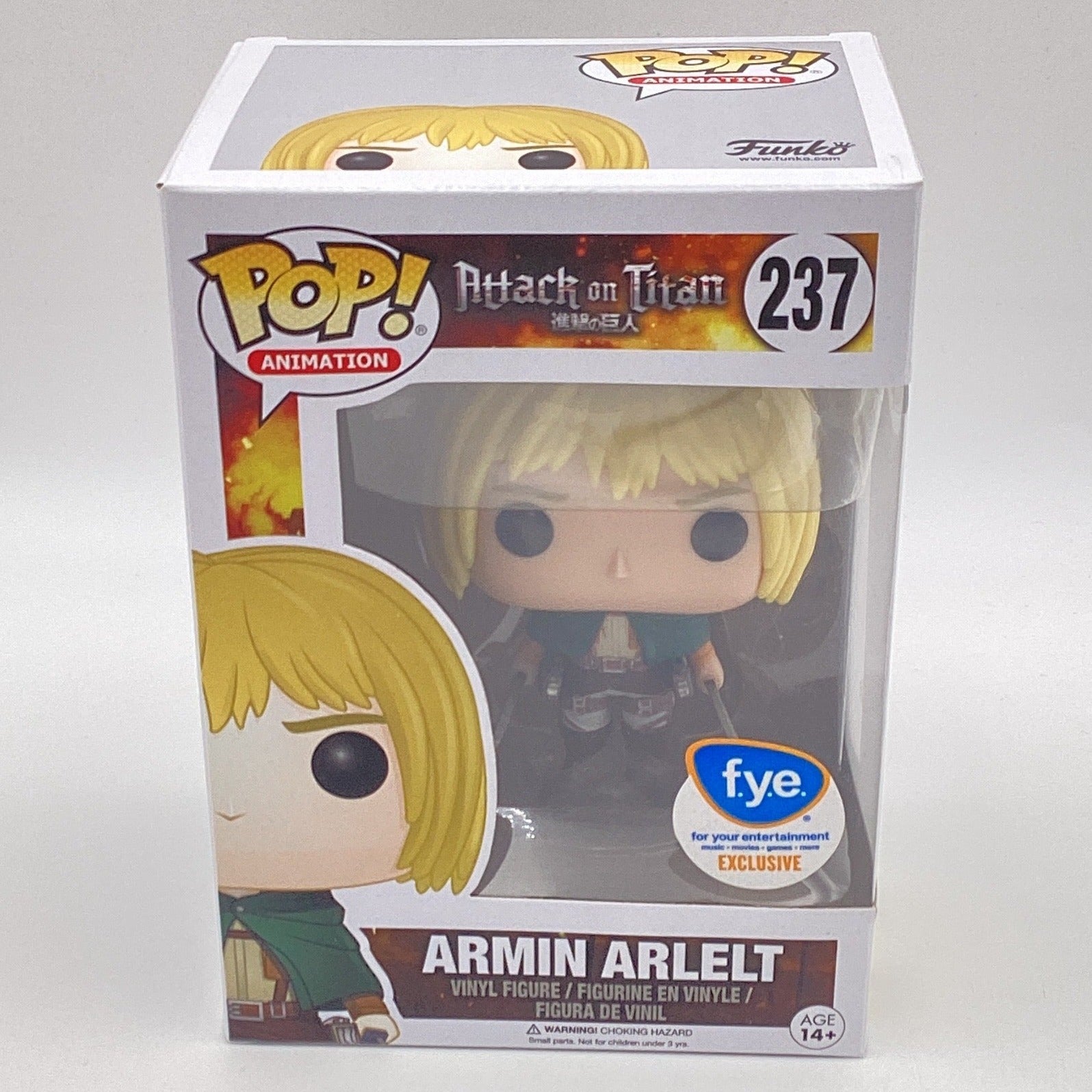 FYE Exclusive buying Attack On Titan Armin Arlelt N/M Condition