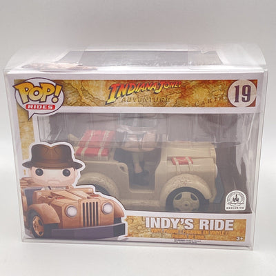Funko Pop! Rides - Indiana Jones - Indy's Ride (Disney Parks Exclusive)