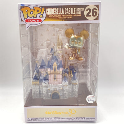 Funko Pop! Town - Cinderella Castle and Mickey Mouse (Disney Exclusive)