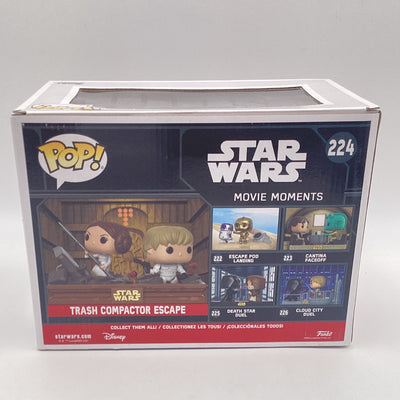 Funko Pop! Movie Moments - Star Wars - Trash Compactor Escape (Walmart Exclusive)