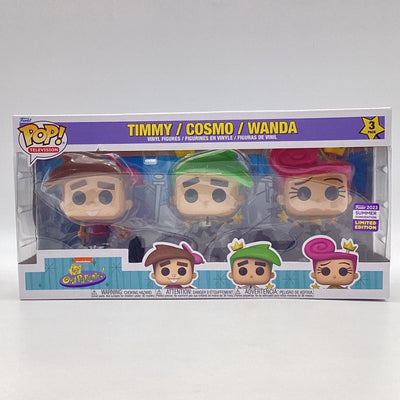 Funko Pop! TV - Fairly Odd Parents (3 Pack) (2023 Summer Convention Exclusive) (Damaged)