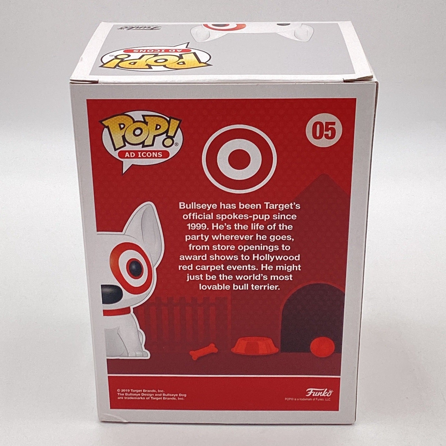 Funko Pop! Ad Icons - Bullseye (Flocked) (Target Exclusive) (Damaged)