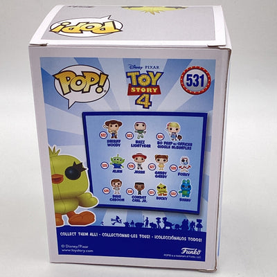 Funko Pop! Disney - Toy Story 4 - Ducky (Flocked) (FYE Exclusive) (Damaged)