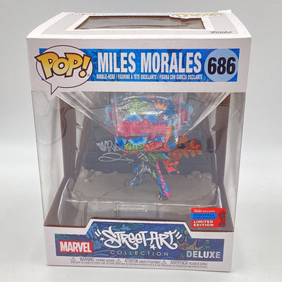 Funko Pop! Deluxe - Miles Morales (Street Art Collection) (2020 Fall Convention Exclusive)