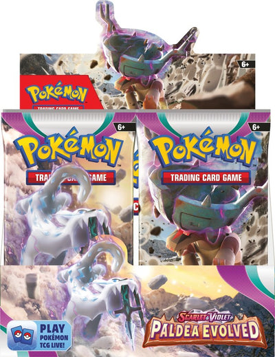 Pokemon Scarlet and Violet 2 Paldea Evolved Booster
