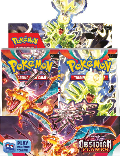 Pokemon Scarlet and Violet 3 Obsidian Flames Booster