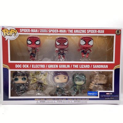 Funko Pop! Marvel Studios - Spider-Man No Way Home (8 Pack) (Walmart Exclusive)