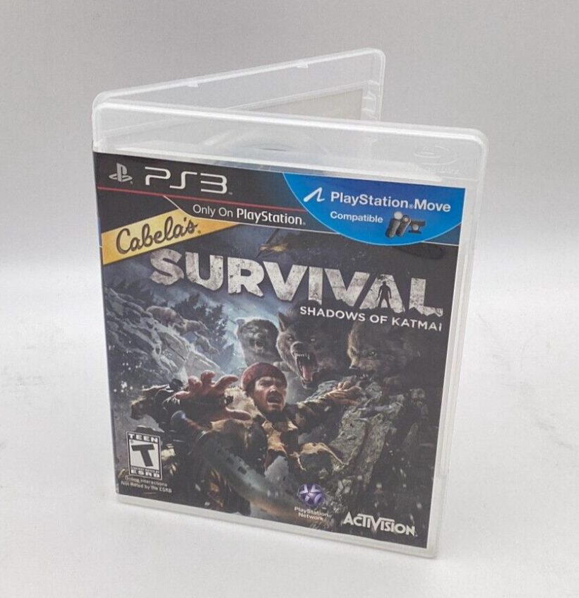  Cabelas Survival: Shadows of Katmai - Playstation 3 : Video  Games