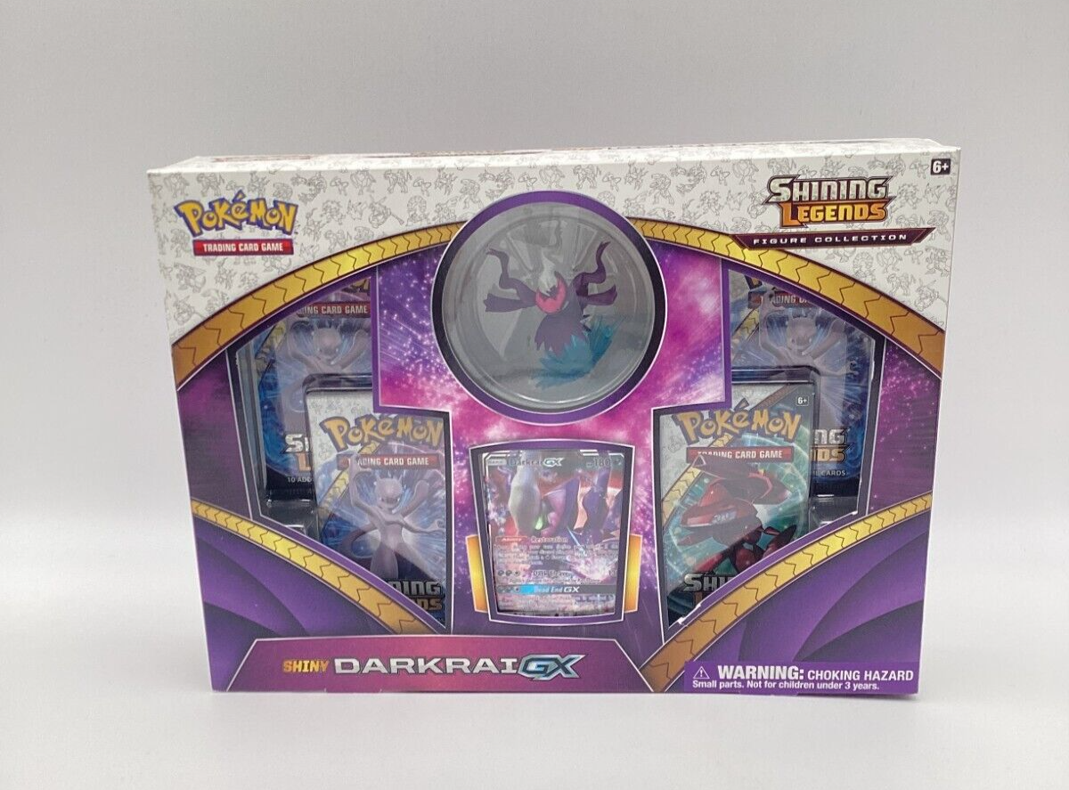Pokemon Shining Legends Shiny Darkrai GX Figure Collection Pokemon Shining Legends Shiny Darkrai GX Figure Collection