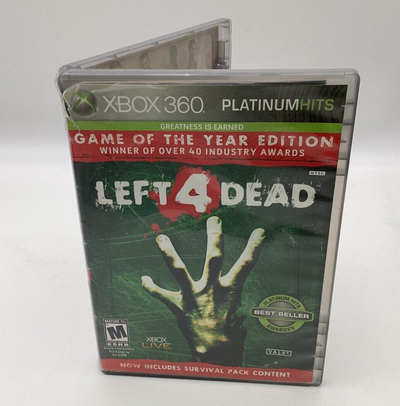 Left 4 Dead  Game of the Year Edition Xbox 360 Video Game