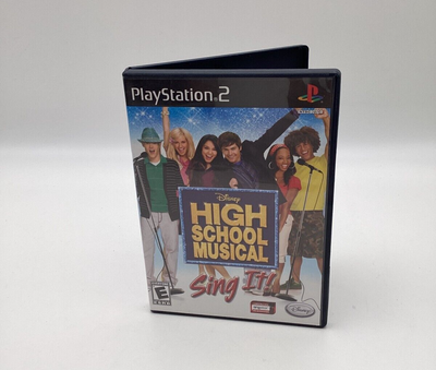 Disney High School Musical Sing It PS2 Video Game