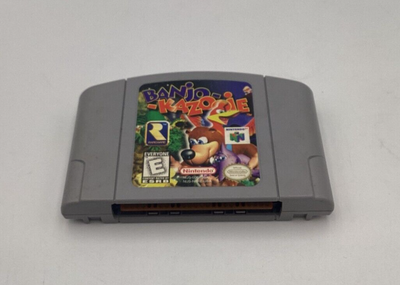 Banjo Kazooie Nintendo 64 N64 Game, Manual, Box