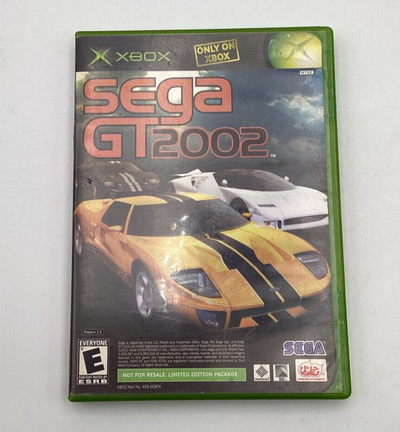 JSRF Jet Set Radio Future & Sega GT 2002 Xbox Video Game