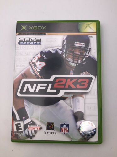 NFL 2K3 Xbox Video Game
