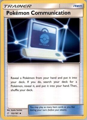 Pokemon 2019 Sun & Moon - Team Up Pokémon Communication Uncommon #152