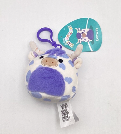3.5” Conway Cow Clip On Squishmallow