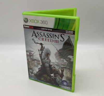Assassin's Creed III 3 Xbox 360 Video Game