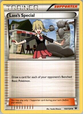 Pokemon 2016 XY - Fates Collide Lass’s Special Uncommon #103