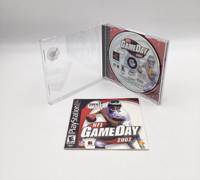 NFL Gameday 2002 PS1 Video Game