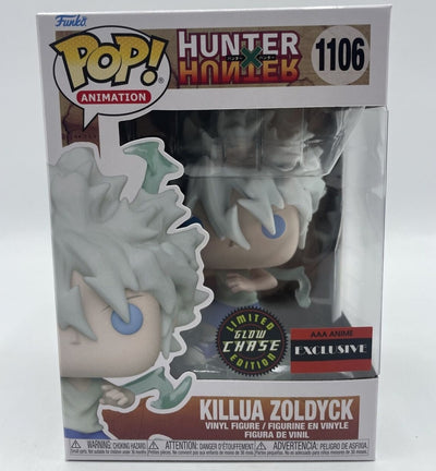Funko Pop! Animation - Hunter x Hunter - Killua Zoldyck (Glow In The Dark) (Chase) (AAA Anime Exclusive)