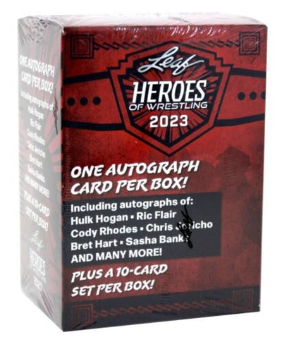 2023 Leaf Heroes of Wrestling Blaster Box
