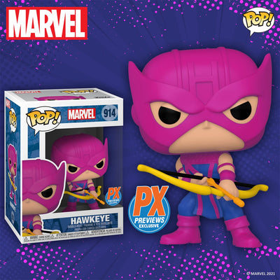 Funko Pop! Marvel - Classic Hawkeye (PX Exclusive)