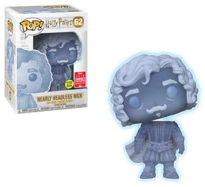 Nearly Headless Nick Glow In The Dark SDCC Exclusive Funko Pop