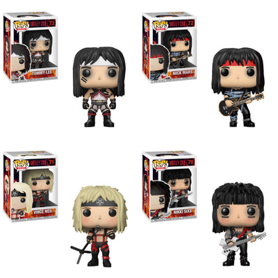 Motley Crue Funko Pop Bundle