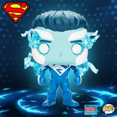 Funko Pop! Heroes - Superman (Blue) - Entertainment Earth Exclusive