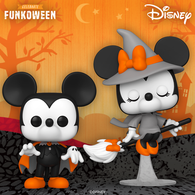 Funko Pop! Disney - Halloween Mickey and Minnie