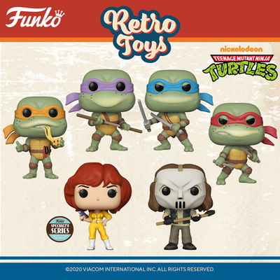 Funko Pop! Retro Toys - TMNT