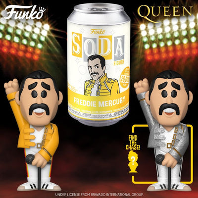 Funko Vinyl Soda - Freddie Mercury w/ Chase