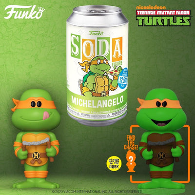 Funko Vinyl Soda - Michelangelo w/ Chase