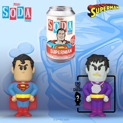 Funko Vinyl Soda - Superman w/ Chase