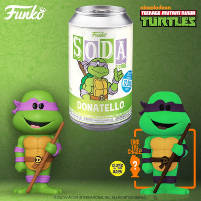 Funko Vinyl Soda - Donatello w/ Chase