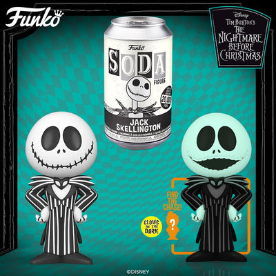 Funko Vinyl Soda - Jack Skellington w/ Chase
